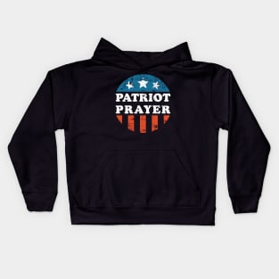 Patriot Prayer Distressed Kids Hoodie